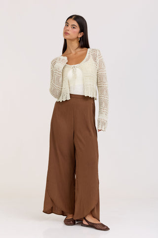 Brown Joy Pants