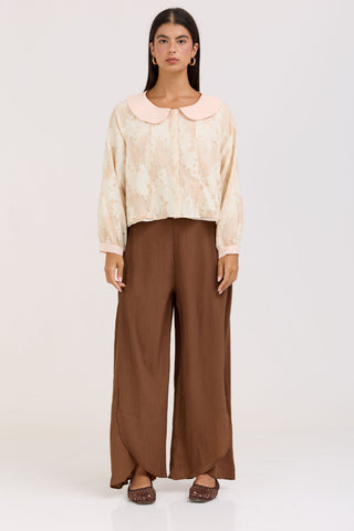 Brown Joy Pants