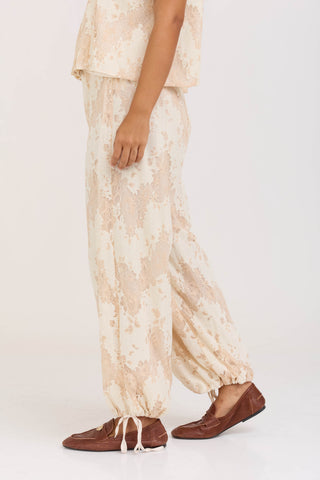Cream Ella Pants