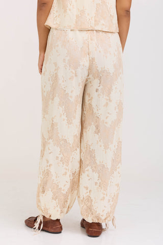 Cream Ella Pants