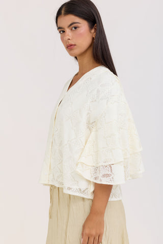 Cream Raya Shirt