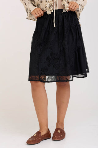 Black Chloe Skirt