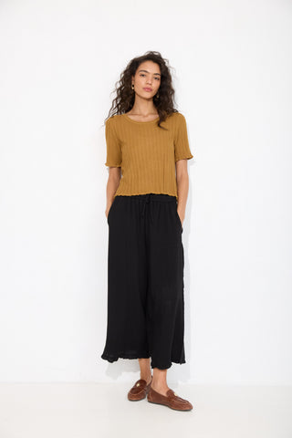 Black Penny Pants