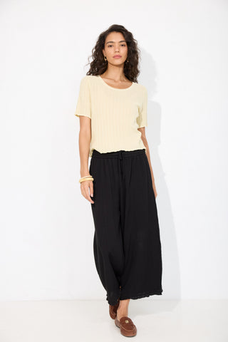 Black Penny Pants