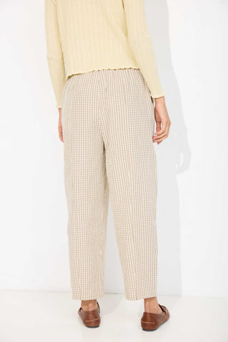 Yellow Plaid Denver Pants