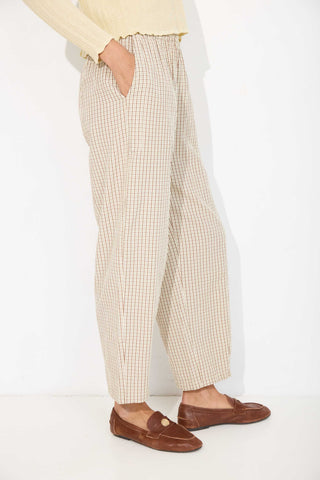 Yellow Plaid Denver Pants