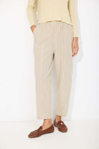 Yellow Plaid Denver Pants