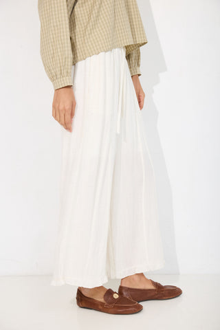White Penny Pants