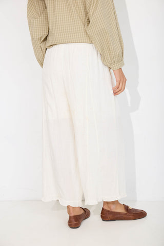 White Penny Pants