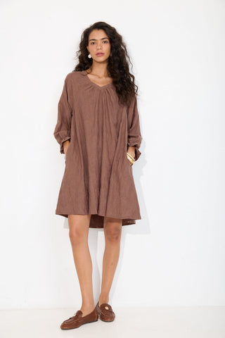 Brown Monroe Dress