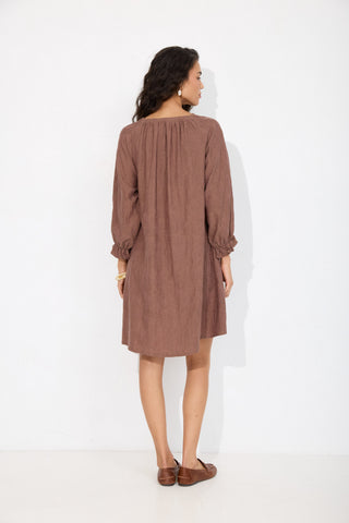 Brown Monroe Dress