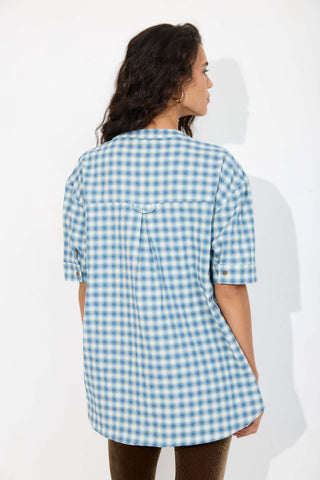 Blue Plaid Moss Shirt