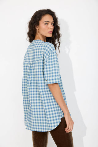 Blue Plaid Moss Shirt