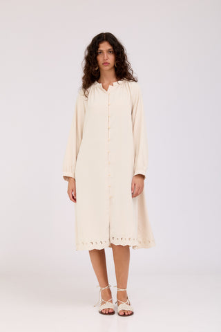 Cream Lumina Dress