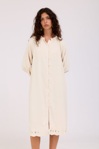 Cream Lumina Dress