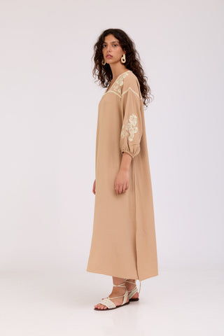 Beige Mirena Dress