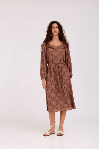 Brown Emma Dress