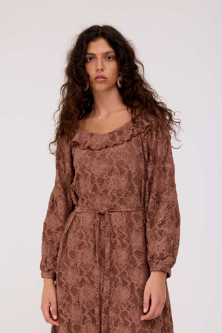 Brown Emma Dress