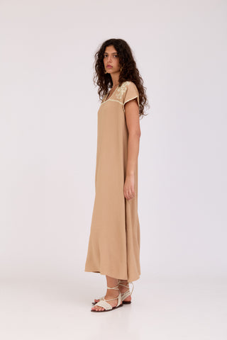 Beige Mirena Dress