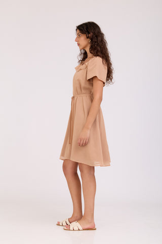 Peach Emma Dress