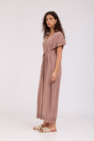 Dusty Rose Adeline Jumpsuit