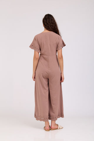 Dusty Rose Adeline Jumpsuit