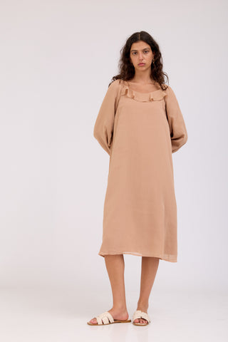 Peach Emma Dress