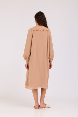 Peach Emma Dress