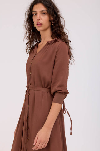 Brown Lusia Dress