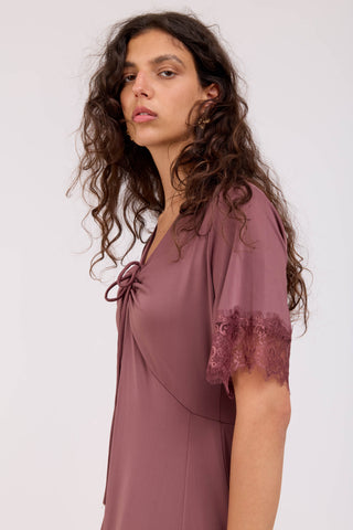 Purple Alisa Dress