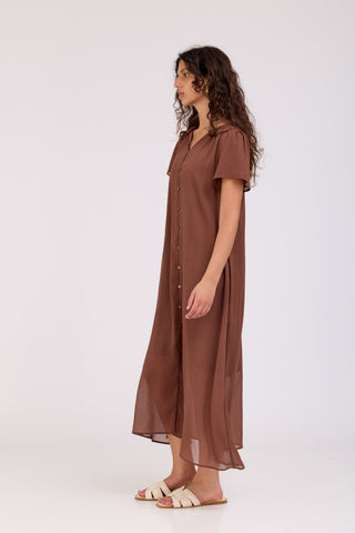 Brown Lusia Dress