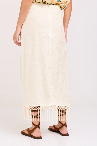 Cream Vivi Skirt